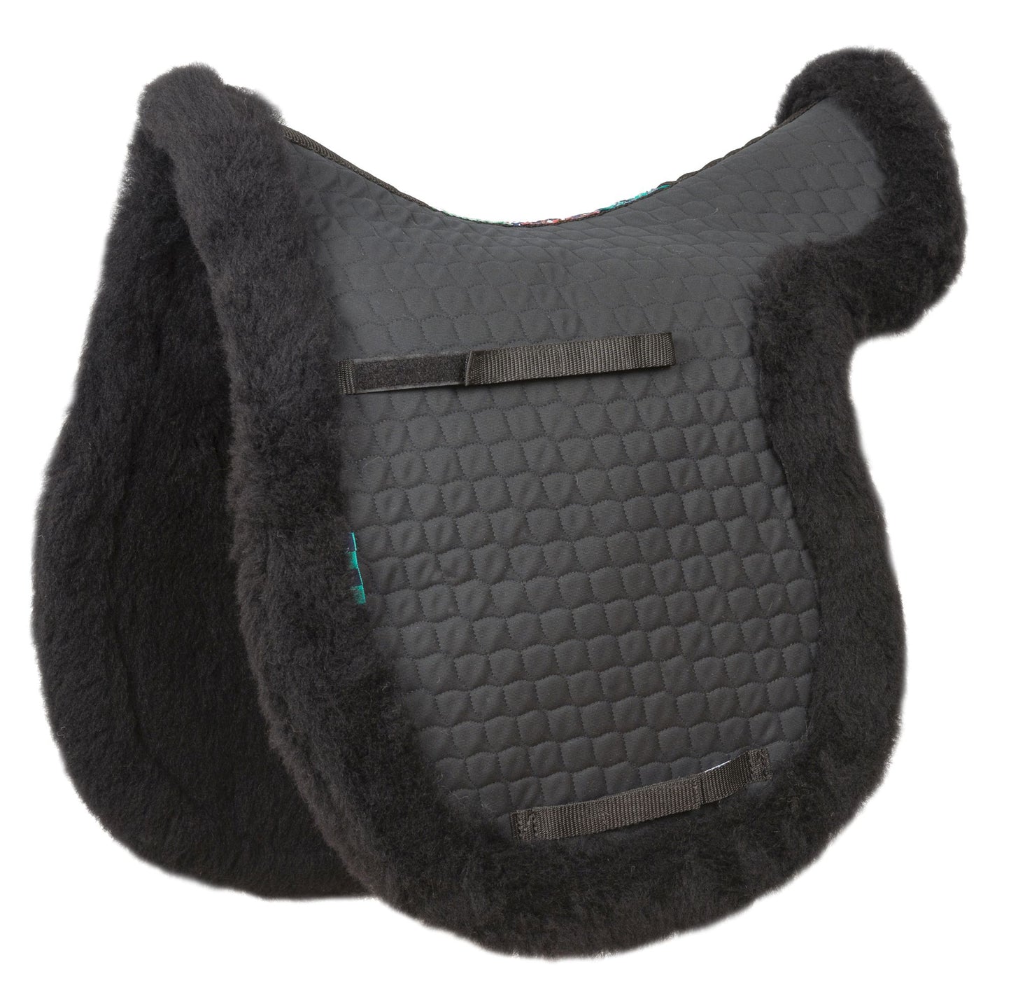 Premium Full Wool GP Numnah in Black