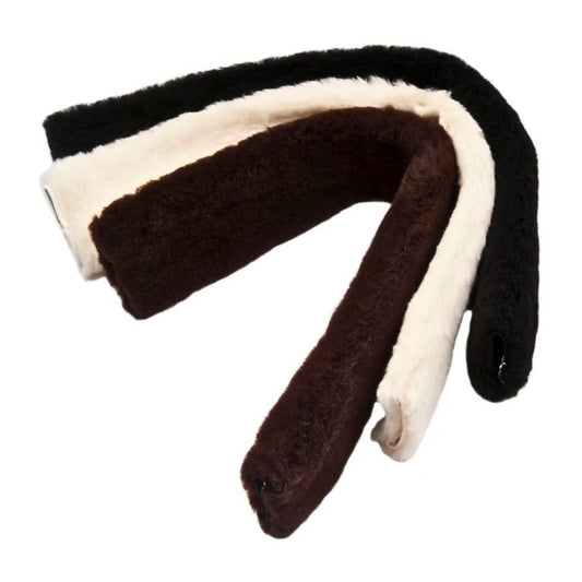 Wool Girth Sleeve in Brown, Natural and Black